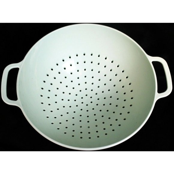 Pioneer Woman Large Garden Party Colander Footed Plastic Strainer Light Green - Picture 7 of 9